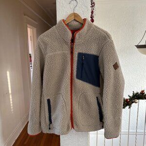 Eddie Bauer Sherpa Fleece Full Zip XL